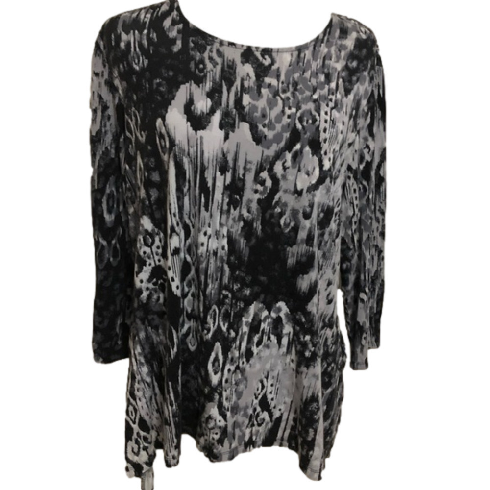 Ruby Road Shark Bite Tunic - image 1